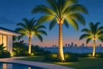Best Lighting for Palm Trees in South Florida