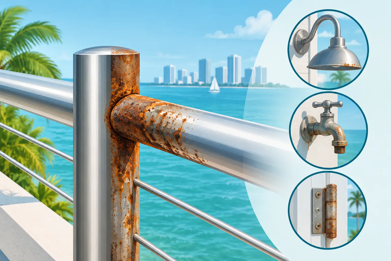 Coastal Fixture Corrosion Guide for South Florida