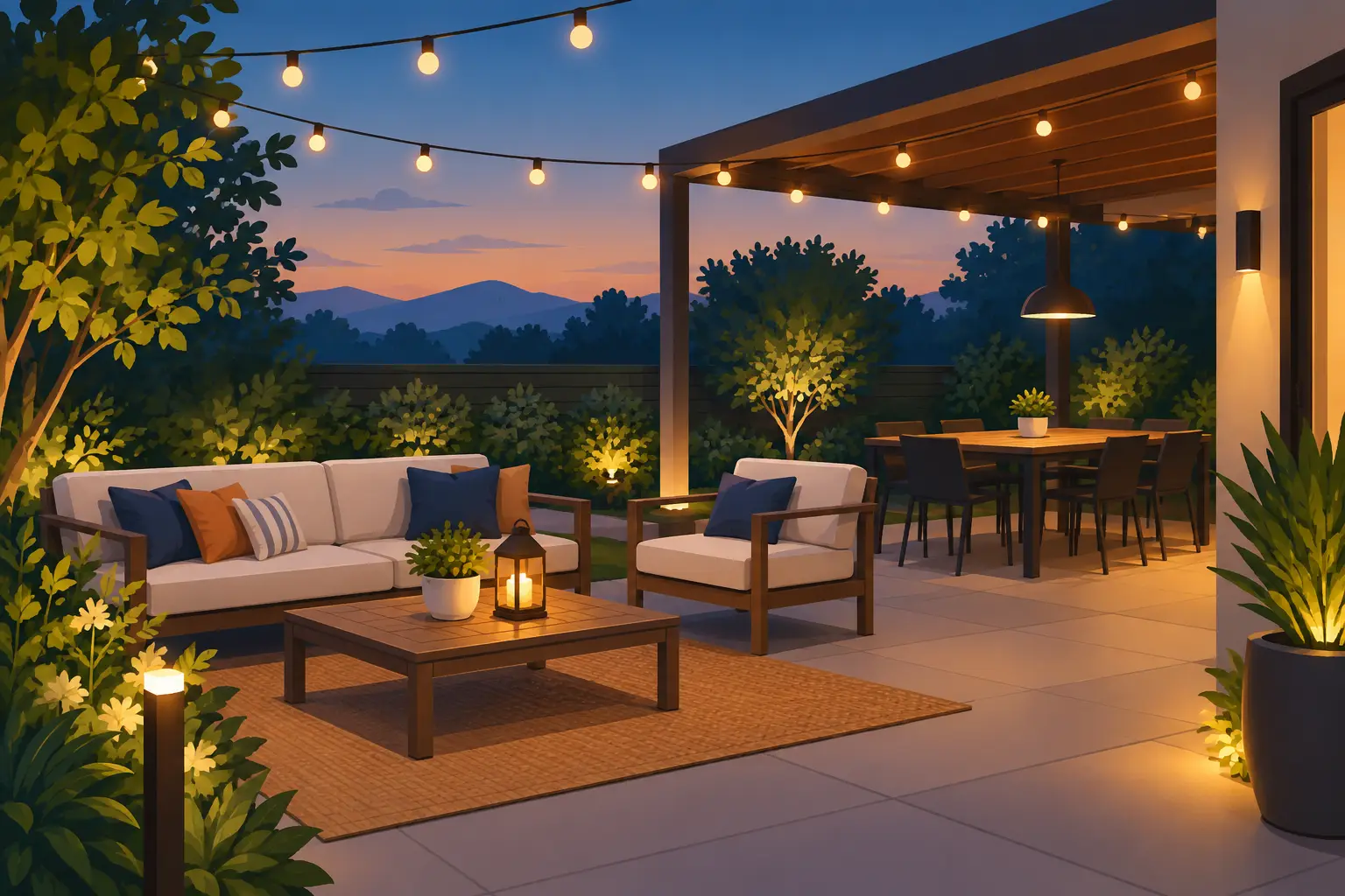 How to Light a Patio for Better Evenings Outside