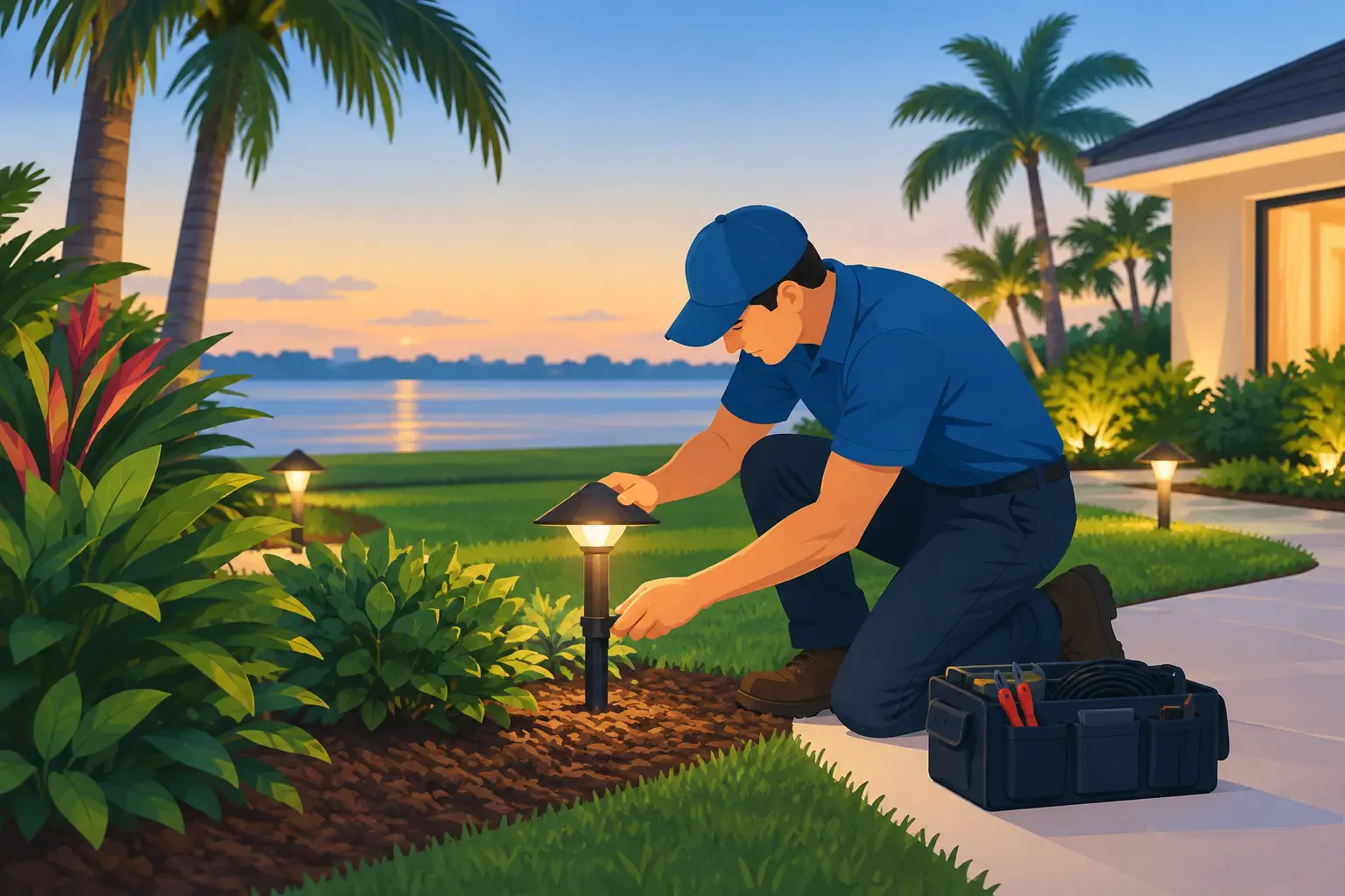 Low Voltage Lighting Maintenance Tips for Florida