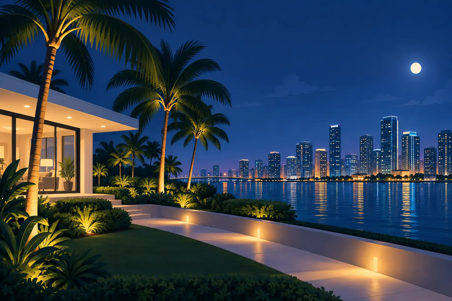 Nightscape Lighting Design Guide for South Florida