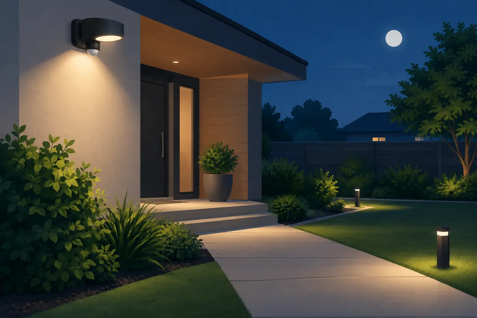 Security Lighting That Protects Without Glare